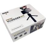RODE Vlogger Kit Universal Filmmaking Kit for Smartphones with 3.5mm Ports - include Shotgun Mic, On-Camera Light & Tripod