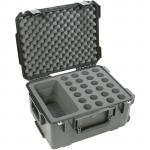 SKB iSeries SKB-3I-2015-MC24 Injection Molded Mil-Standard Waterproof Case with Foam for (24) Mics