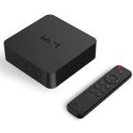 WiiM Pro Plus Wireless WiFi + Bluetooth Audio Streamer with Voice Remote & AKM DAC - Apple AirPlay 2 Receiver, Chromecast Audio, Spotify Connect, Multiroom, Roon Ready, works with Alexa, Siri & Google Assistant, Hi-Res certified, Optical +