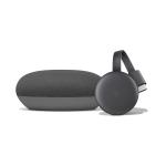 Google Nest Mini Smart Speaker - Charcoal & Google Chromecast 3