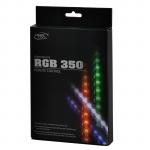 DEEPCOOL RGB 350 Computer Lighting Kit LED Strip Multi Colour and Patterns with Remote Controller ideal  for computer case