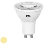FSL GU10 LED Bulb 6.5W (Warm White 3000k - 600lm) -Dimmable