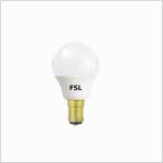 FSL LED Bulb G45-5-65/A14V/11 FSL G45-5W-B15/SBC , Daylight 6500K , Non-Dimmable