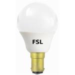 FSL LED Bulb G45-5-65/A14V/11 FSL G45-5W-B15/SBC, Daylight 6500K, Non-Dimmable