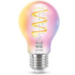 WIZ WIZ267101 Wi-Fi & Bluetooth 40W A60 E27 822-65 RGB Clear Smart Bulb - Colour/White