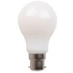 SAL LED LAMP A60 GLS 4W CW B22 DIMMABLE 500 Lumens 240VAC 80CRI Filament 105mm L x60mm Dia OPAL Sunny Australia Lighting LED Lamp