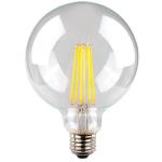 SAL LG125-27E27D-C SPHERICAL 8W WW E27 CLClear Dim 950 Lumens 240VAC Sunny Australia Lighting LED Lamp