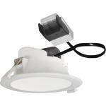 SAL S9065TCWH-T WAVE Downlight 8W LED With Terminal Block, IP44 950lm, Tri Colour, White