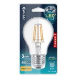 Sansai GL-LA611E Dimmable, A60, 8W, E27, Warm White, 800lm