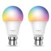 TP-Link Tapo L530B Smart Wi-Fi RGB LED Light Bulb B22 - 2 Pack TP-Link Tapo L530B Smart Wi-Fi RGB LED Light Bulb B22 - 2 Pack