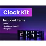 Yeelight Colourful RGB Clock Kit Smart Cube Inlcuded One Dot Matrix Cube, Three Dot Matrix Cube Extension