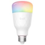 Yeelight W3 WiFi LED RGB Smart Light Bulb E27 - Maximum luminous flux of 900lm, 8W RGB, Colour adjustable and Dimmable - Remote Control Enabled