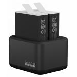 GoPro Hero 9/10 Dual Battery Charger with Two Enduro Batteries for HERO9/10/11 Black