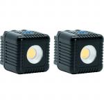 Lume Cube 2.0 Daylight-Balanced Portable LED Light (Black, 2-Pack)