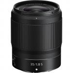 Nikon NIKKOR Z 35mm f/1.8 S Lens for Z-Mount Lens / FX Format - Aperture Range: f/1.8 to f/16 - Filter Diameter: 62mm