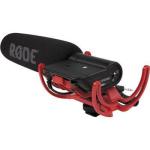 RODE VideoMic On-Camera Microphone with Rycote Lyre Suspension System, 9V-Battery-Powered, 3.5mm Mini Plug Foam Windshield Included, For DSLR Camera