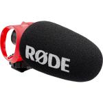 RODE VideoMicro II Ultracompact Camera-Mount Shotgun Microphone No Battery Required (Plug-In Power), 3.5mm TRS Output Connector, Includes HELIX Isolation Mount System, High-Quality Foam and Furry Windshields