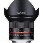 Samyang 12mm F2.0 Lens for Fuji X - MF ED NCS CS Black APS-C