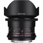 Samyang 14mm T3.1 Lens for Sony FE - MF VDSLR CINE ED AS IF UMC II