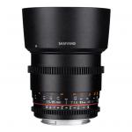 Samyang 85mm T1.5 Lens for Canon EF - MF VDSLR CINE AS IF UMC II