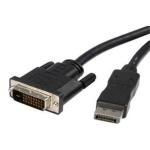 8Ware RC-DPDVI-2 DisplayPort to DVI-D Cable - 1.8m Gold-Plated Connectors - 28 AWG