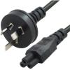8Ware RC-3078C5-OEM 7.5A AUS 3-Pin to IEC C5 Cable - 2m Clover Shaped - SAA Approved - Supports Notebooks / Tape Drives / PoE 8Ware RC-3078C5-OEM 7.5A AUS 3-Pin to IEC C5 Cable - 2m Clover Shaped - SAA Approved - Supports Notebooks / Tape Drives / PoE