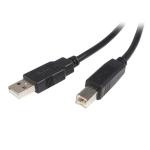 8Ware UC-2005AB USB 2.0 CERTIFIED CABLE A-B 5M BLACK METAL SHEATH UL APPROVEDApproved