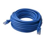 8Ware PL6A-20BLU Cat6a UTP Ethernet Cable, Snagless - Blue 20M