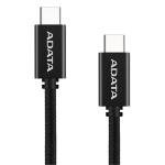 ADATA CACC-100PN-BK 100W USB-C to USB-C Cable - 1m - Black 480Mbps