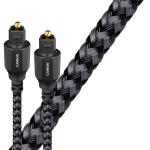 AUDIOQUEST OPTCAR03  Carbon 3M Optical cable. 19 narrow-apeture synthetic fibers. Jacket -grey-blackbraid.