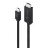 Alogic Elements ELMDPHD-01 Mini DisplayPort to HDMI Cable - 1m - Black Alogic Elements ELMDPHD-01 Mini DisplayPort to HDMI Cable - 1m - Black