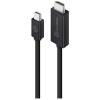 Alogic Elements ELMDPHD-02 Mini DisplayPort to HDMI Cable - 2m - Black Up to 1920x1080 Alogic Elements ELMDPHD-02 Mini DisplayPort to HDMI Cable - 2m - Black Up to 1920x1080