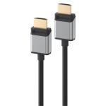 Alogic Slim Ultra SSULHD02-SGR HDMI 2.1 HDMI Cable - 2m Up to 8K - Slim