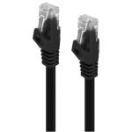 Alogic C6-0.3-Black Cat6 Ethernet Cable - 30cm - Black