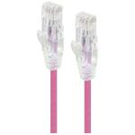 Alogic C6S-05PNK Cat6 Ultra Slim Ethernet Cable - 5m - Pink