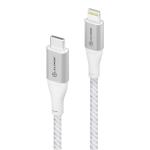 Alogic Ultra ULC8P1.5-SLV USB-C to Lightning Cable - 1.5m - Silver