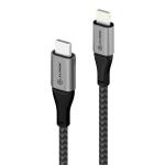 Alogic ULC8P1.5-SGR USB-C TO LIGHTNING CABLE - 1.5M - SPACE GREY