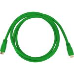 Aurora CA-HDMI-GRN-1  HDMI 2.0a Cable 1m Green 18Gbps 4K2K  at 60Hz 4:4:4 HDR High Dynamic Range