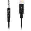 Belkin Lightning to 3.5mm Audio Cable - 90cm - Black MFI-Certified - iPhone X / 8 / 8 Plus / 7 / 7 Plus Belkin Lightning to 3.5mm Audio Cable - 90cm - Black MFI-Certified - iPhone X / 8 / 8 Plus / 7 / 7 Plus