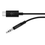 Belkin USB-C TO 3.5 MM Audio Cable  (0.9M)   - Black