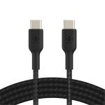Belkin Braided USB-C Cable - 1m - Black