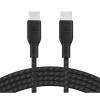 Belkin BoostCharge USB-C Cable - 2m - Black 100W Belkin BoostCharge USB-C Cable - 2m - Black 100W