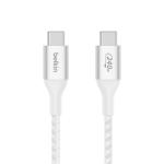 Belkin 240W USB-C to USB-C  Braided  Cable 1M -  White