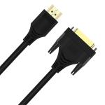 Cruxtec HDMI Male to DVI Male ( 24+1) Cable - Single Link - 2M  - 4K/30Hz