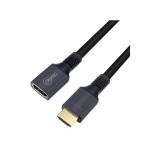 Cruxtec 0.5m HDMI 2.1 Male to Female Extension Cable - 48Gbps , 8K/60Hz & 4K/120Hz , Compatible HDMI 2.0 / 1.4