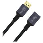 Cruxtec 2m HDMI 2.1 Male to Female Extension Cable - 48Gbps , 8K/60Hz & 4K/120Hz ,  Compatible HDMI 2.0 / 1.4