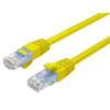 Cruxtec Cat6 Ethernet Cable - 0.3m - Yellow Cruxtec Cat6 Ethernet Cable - 0.3m - Yellow