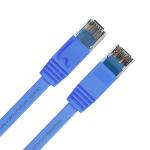 Cruxtec 10m Cat6 Flat Ethernet Cable -  Blue Color