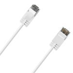 Cruxtec Cat6A Ultra Slim Ethernet Cable - 50cm - White