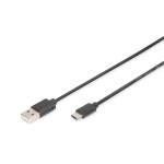 Digitus AK-300154-018-S USB Type-C (M) to USB Type A (M) 1.8m Connection Cable